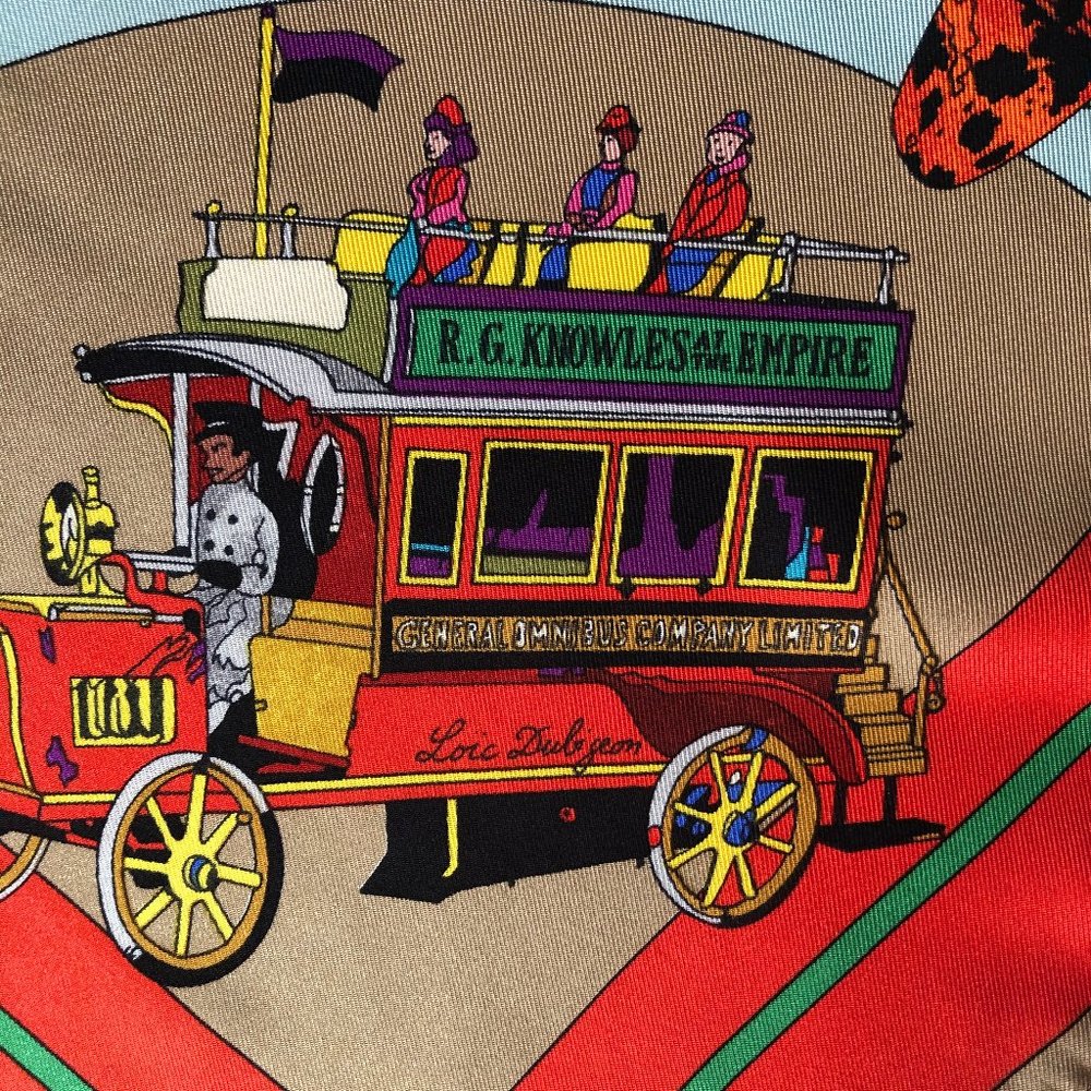 Hermes Authentic Les Clefs De Notre Enfance Scarf - Picture 3 of 11